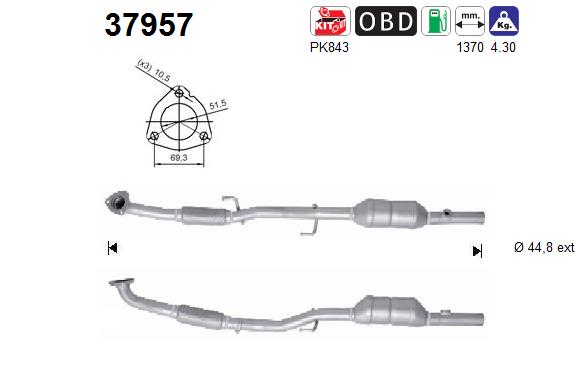 AS 37957 Catalizzatore