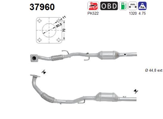 AS 37960 Catalizzatore