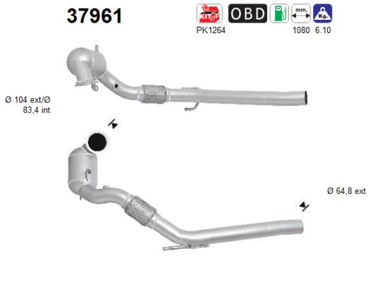 AS 37961 Catalizzatore