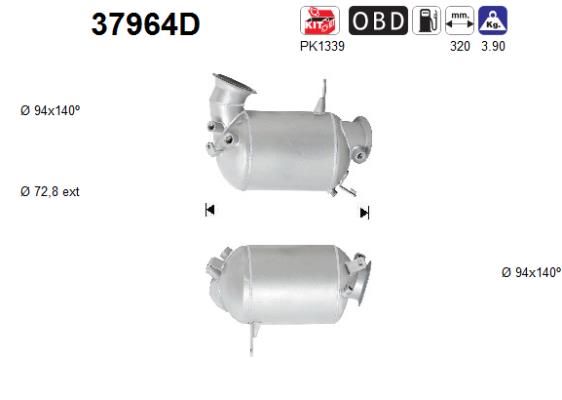 AS 37964D Catalizzatore