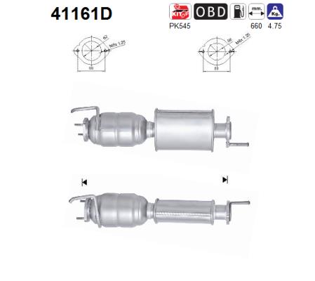 AS 41161D Catalizzatore