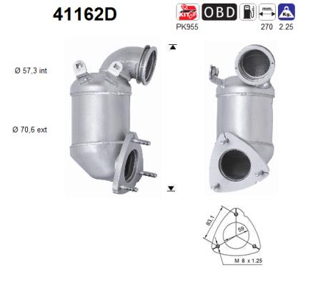 AS 41162D Catalizzatore