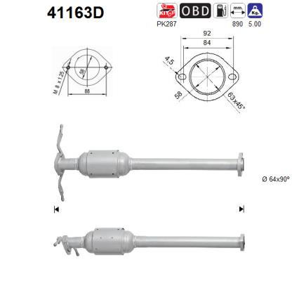 AS 41163D Catalizzatore