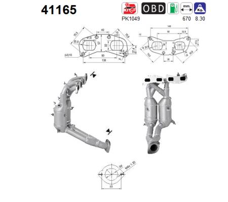 AS 41165 Catalizzatore