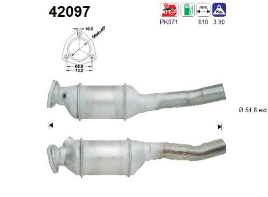 AS 42097 Catalizzatore