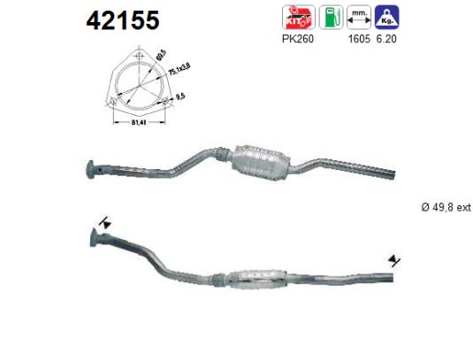 AS 42155 Catalizzatore