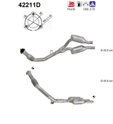 AS 42211D Catalizzatore