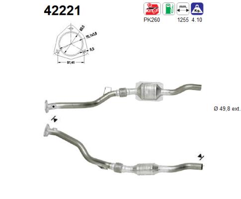 AS 42221 Catalizzatore