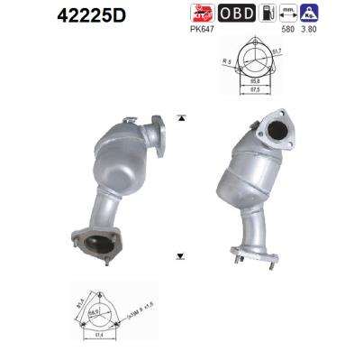 AS 42225D Catalizzatore