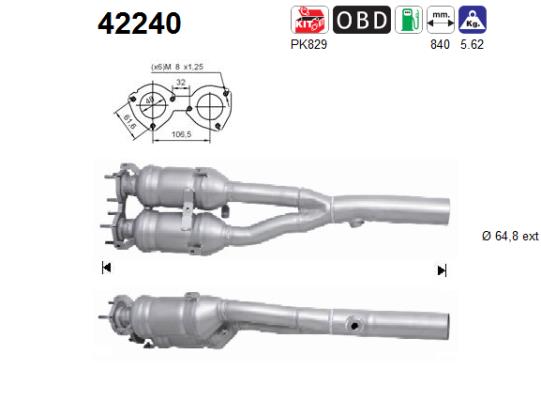 AS 42240 Catalizzatore