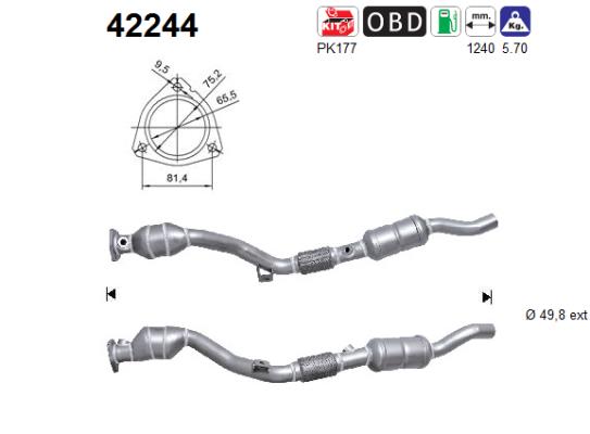 AS 42244 Catalizzatore