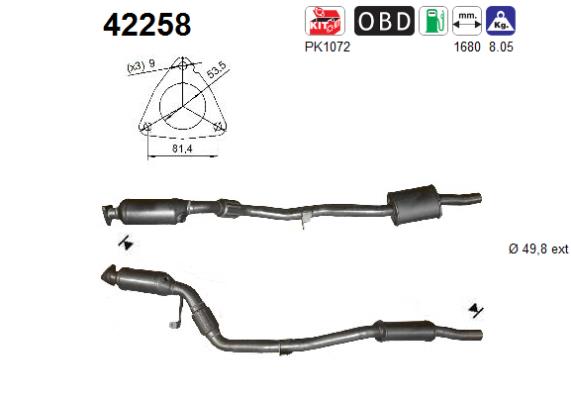 AS 42258 Catalizzatore