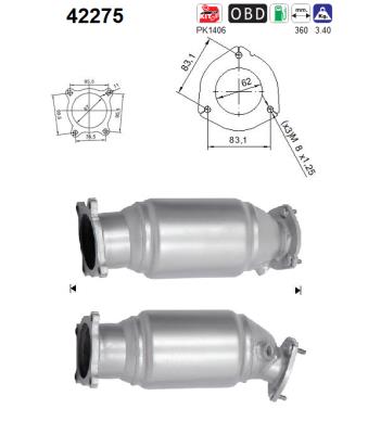 AS 42275 Catalizzatore
