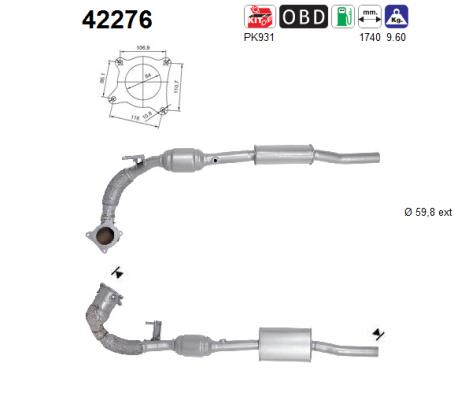 AS 42276 Catalizzatore