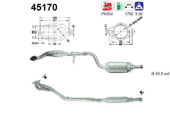 AS 45170 Catalizzatore