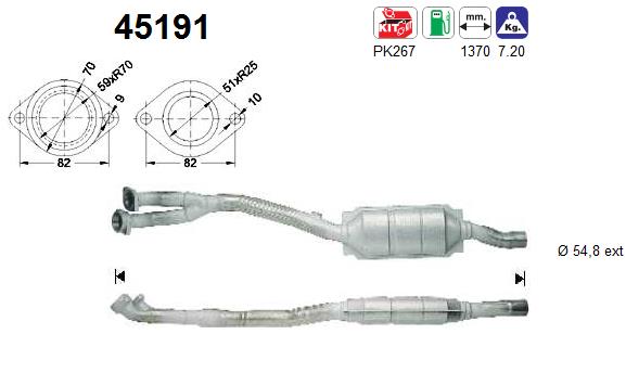 AS 45191 Catalizzatore