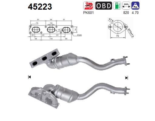 AS 45223 Catalizzatore