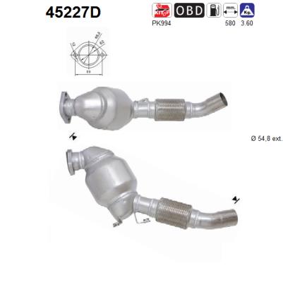 AS 45227D Catalizzatore
