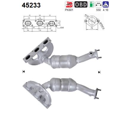 AS 45233 Catalizzatore