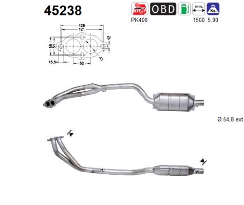 AS 45238 Catalizzatore