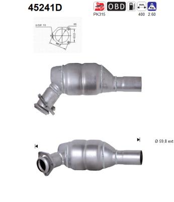 AS 45241D Catalizzatore