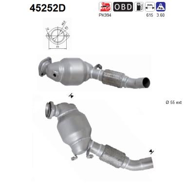AS 45252D Catalizzatore