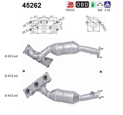 AS 45262 Catalizzatore
