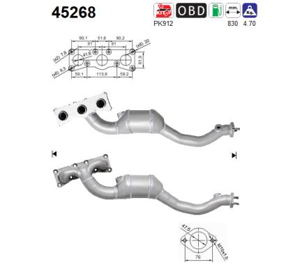 AS 45268 Catalizzatore
