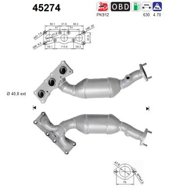 AS 45274 Catalizzatore