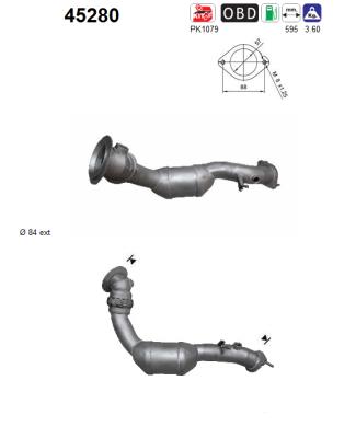 AS 45280 Catalizzatore