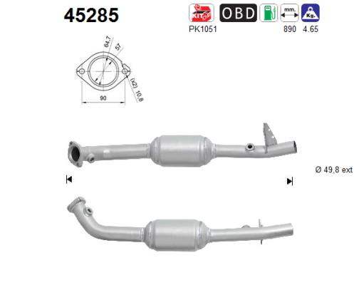 AS 45285 Catalizzatore