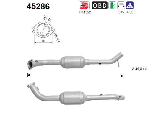 AS 45286 Catalizzatore