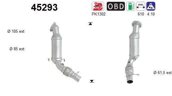 AS 45293 Catalizzatore