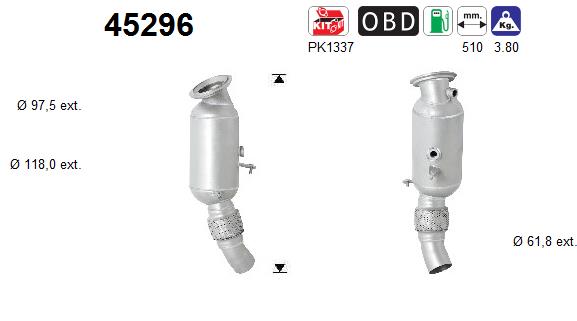 AS 45296 Catalizzatore