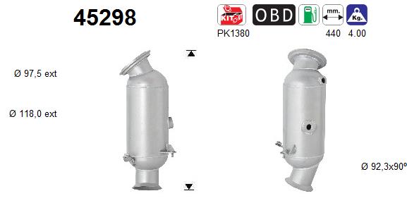 AS 45298 Catalizzatore