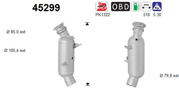 AS 45299 Catalizzatore