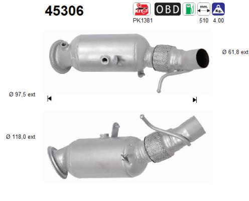 AS 45306 Catalizzatore