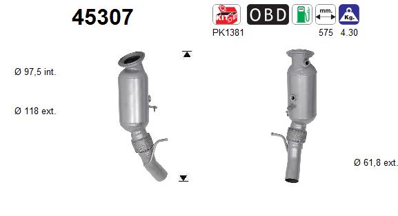 AS 45307 Catalizzatore