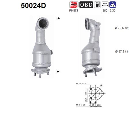 AS 50024D Catalizzatore