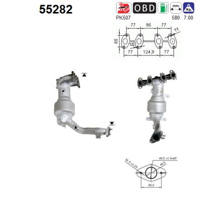AS 55282 Catalizzatore