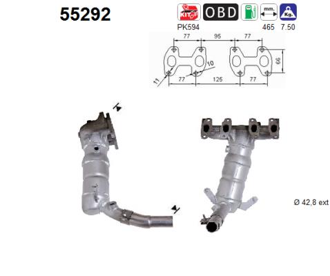 AS 55292 Catalizzatore