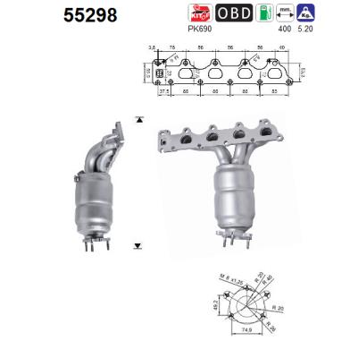 AS 55298 Catalizzatore