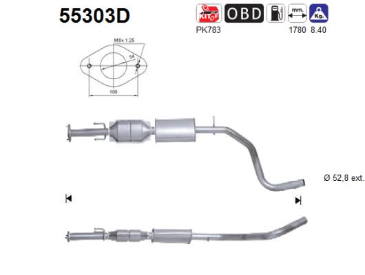 AS 55303D Catalizzatore