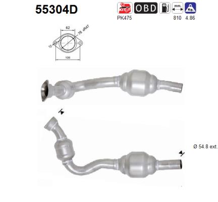 AS 55304D Catalizzatore