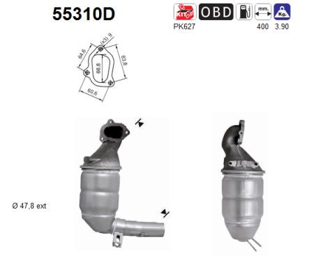 AS 55310D Catalizzatore