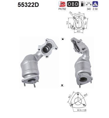 AS 55322D Catalizzatore