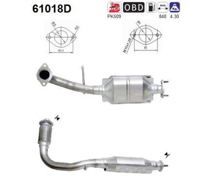 AS 61018D Catalizzatore