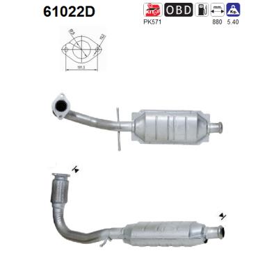 AS 61022D Catalizzatore
