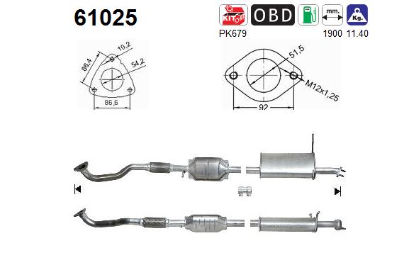 AS 61025 Catalizzatore