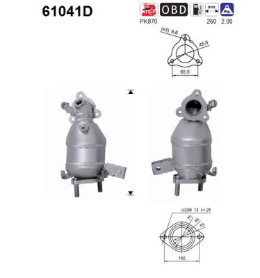AS 61041D Catalizzatore